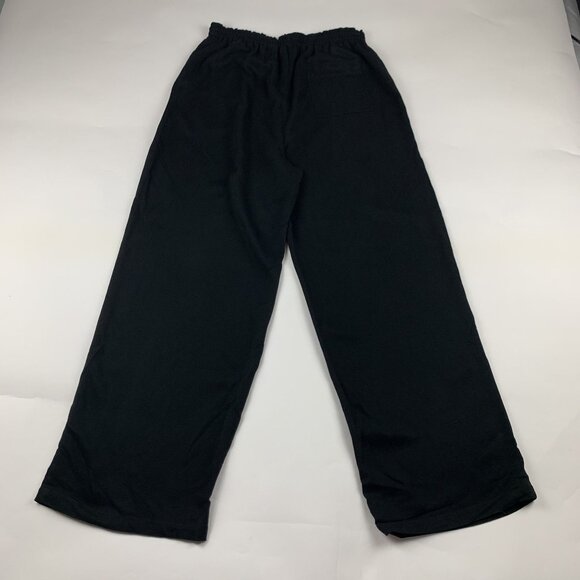 Old Navy Retro Black Lightweight Pull On Wide Leg Pants L - Picture 5 of 6
